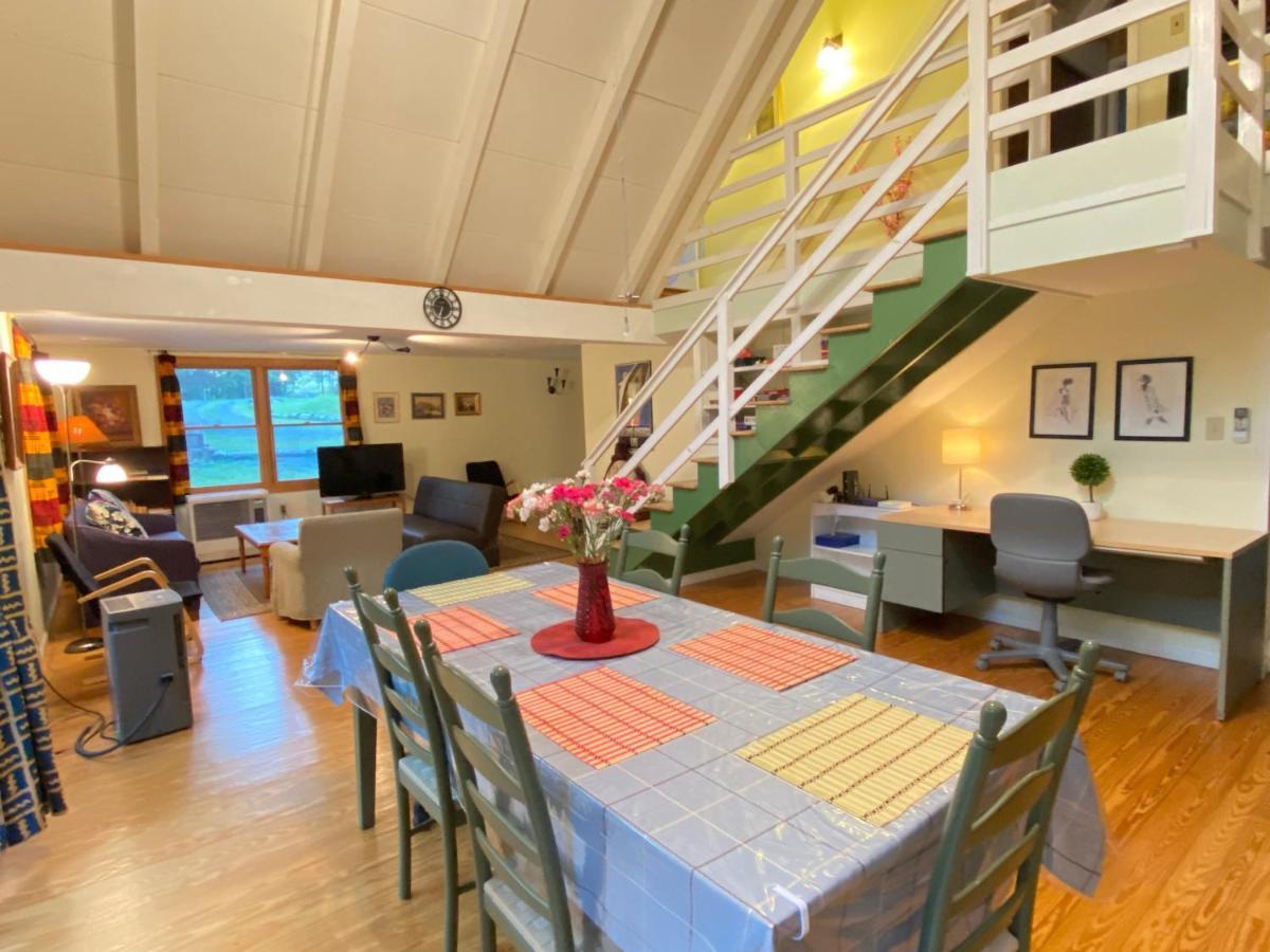 Secluded Chalet On Stream-Mins To Camelback Tannersville Buitenkant foto
