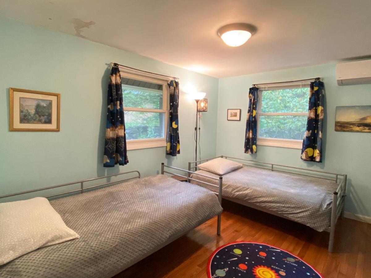 Secluded Chalet On Stream-Mins To Camelback Tannersville Buitenkant foto